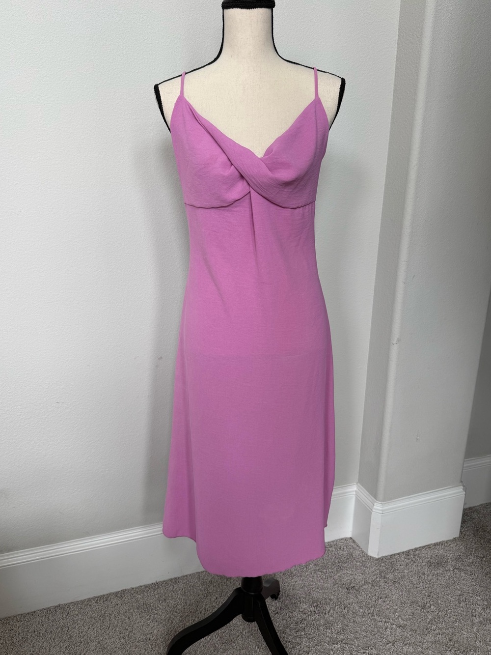 See You Monday Lavender Slip Dress